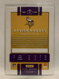 #46 Xavier Rhodes Minnesota Vikings 2017 Donruss Football Card