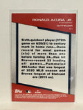 #BS-13 Ronald Acuna Jr Atlanta Braves 2022 Topps Opening Day Baseball Card
