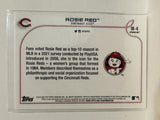 #M-4 Rosie Red Cincinnati Reds 2022 Topps Opening Day Baseball Card
