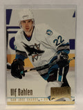 #192 Ulf Dahlen San Jose Sharks 1994-95 Fleer Ultra Hockey Card