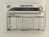 #69 Jose Berrios Toronto Blue Jays 2022 Topps Opening Day Baseball Card