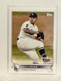 #65 Julio Urias Los Angeles Dodgers 2022 Topps Opening Day Baseball Card
