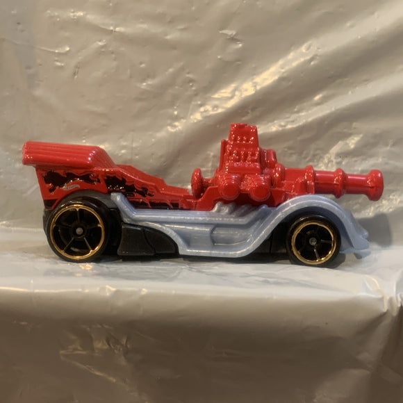 Red Grease Rod Hot Wheels Loose Diecast Car 1/64 HN