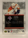 #42 Nathan Horton Florida Panthers 2005-06 Upper Deck Rookie Update Hockey Card
