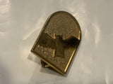 Bat in a Window Lapel Hat Pin CW