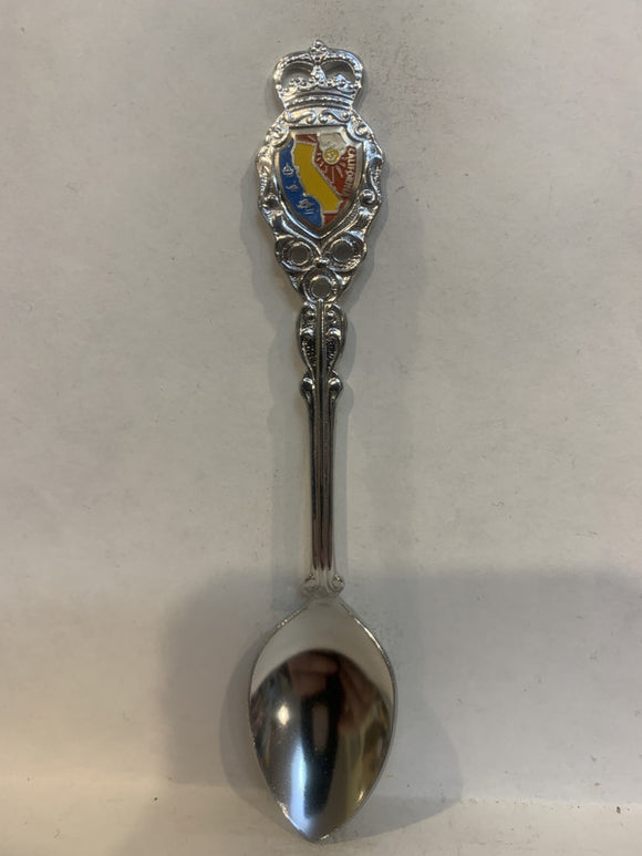 California Sunshine State Souvenir Spoon