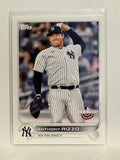 #167 Anthony Rizzo New York Yankees 2022 Topps Opening Day Baseball Card