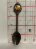 Texas Flag Flower Bird Souvenir Spoon