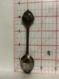 Texas Flag Flower Bird Souvenir Spoon