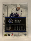 #98 Todd Bertuzzi Vancouver Canucks 2005-06 Upper Deck Rookie Update Hockey Card