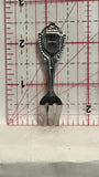 Alberta Wild Rose Fork Souvenir Spoon