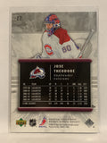 #22 Jose Theodore Colorado Avalanche 2005-06 Upper Deck Rookie Update Hockey Card