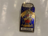 Alaska Moose Sunbitchen Weather Lapel Hat Pin CW