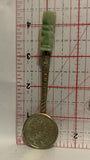Vallarta Mexico Green statue Calendar  Sterling Souvenir Spoon