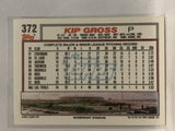 #372 Kip Gross Cincinnati Reds 1992 Topps Baseball Card