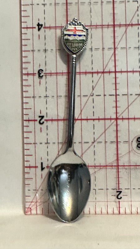 Alberta Crest Emblem Souvenir Spoon