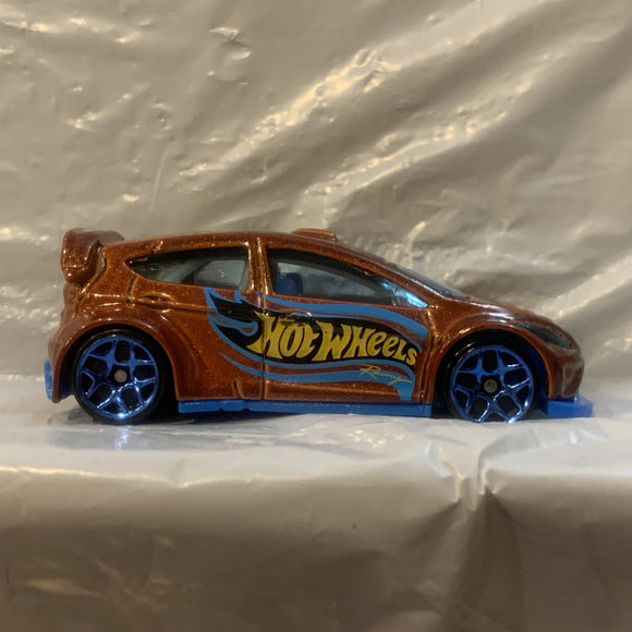 Brown '12 Ford Fiesta Hot Wheels Loose Diecast Car 1/64 HN