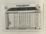 #180 Zack Greinke Houston Astros 2022 Topps Opening Day Baseball Card