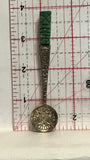 Mexico Calendar Green Idol Souvenir Spoon
