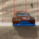 Brown '12 Ford Fiesta Hot Wheels Loose Diecast Car 1/64 HN