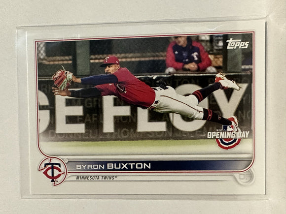#38 Byron Buxton Minnesota Twins 2022 Topps Opening Day Baseball Card