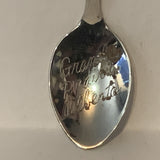 Grande Prairie Alberta Swan Bird collectable Souvenir Spoon PH