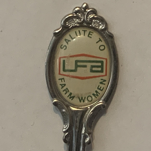 Salute to Farm Women UFA collectable Souvenir Spoon PH