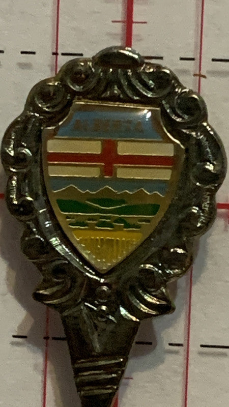 Alberta Crest Emblem Union  Souvenir Spoon