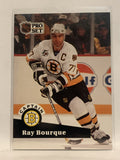#567 Ray Bourque Boston Bruins 1991-92 Pro Set Hockey Card