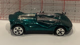 Green Double Cross Mcdonalds Hot Wheels Toy Diecast Car