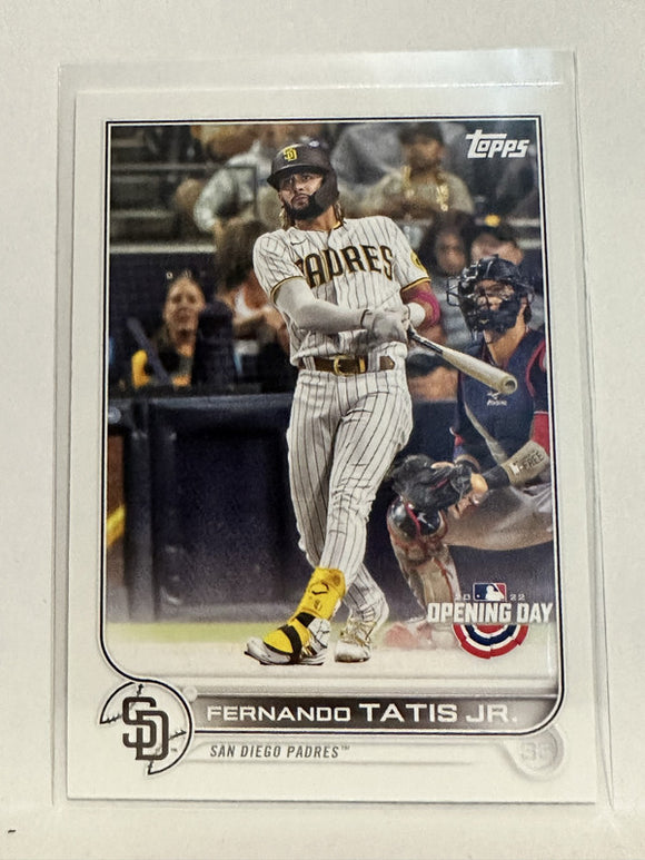 #50 Fernando Tatis Jr San Diego Padres 2022 Topps Opening Day Baseball Card