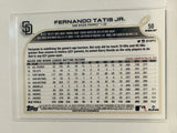 #50 Fernando Tatis Jr San Diego Padres 2022 Topps Opening Day Baseball Card