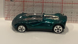 Green Double Cross Mcdonalds Hot Wheels Toy Diecast Car