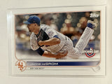 #176 Jacob DeGrom New York Mets 2022 Topps Opening Day Baseball Card