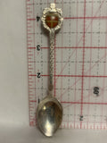 Danmark Flag Crest Souvenir Spoon