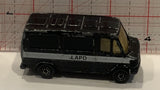 Black LAPD Mercedes Van 307D Maisto Toy Diecast Car