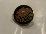 ACA Rose Flower Lapel Hat Pin CX