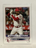 #43 Jo Adell   Los Angeles Angels 2022 Topps Opening Day Baseball Card