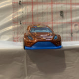 Brown '12 Ford Fiesta Hot Wheels Loose Diecast Car 1/64 HO