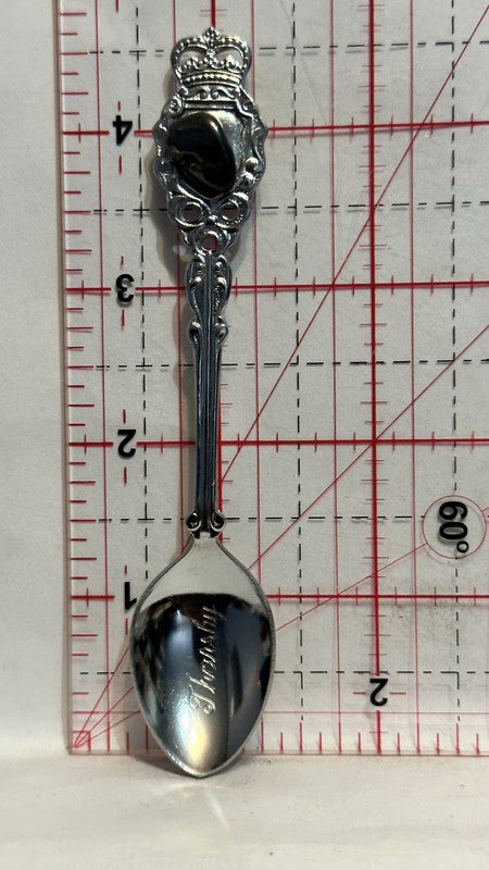 Thorsby Alberta Rock Gemstone Souvenir Spoon