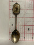 Little Boy Reading Drawing 1982 Souvenir Spoon