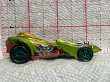 Yellow Preying Menace Hot Wheels Diecast Car