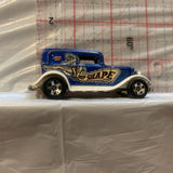 Blue Ship Shape Hot Wheels Loose Diecast Car 1/64 HO