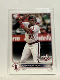 #139 Justin Upton Los Angeles Angels 2022 Topps Opening Day Baseball Card