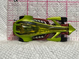 Yellow Preying Menace Hot Wheels Diecast Car