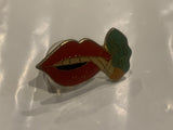 Smoking Lips Lapel Hat Pin CX
