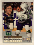 #95 Pat Verbeek Hartford Whalers 1994-95 Fleer Ultra Hockey Card