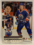 #72 Igor Kravchuk Edmonton Oilers 1994-95 Fleer Ultra Hockey Card