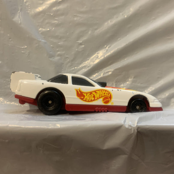 White Drag Racer Hot Wheels Loose Diecast Car 1/64 HO