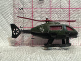 Green Rescue Helicopter 2001 Matchbox Diecast Car